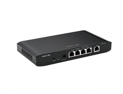 锐捷RG-EG105G 5口千兆 双WAN口企业级网关路由器 AC无线控制器  带机量80